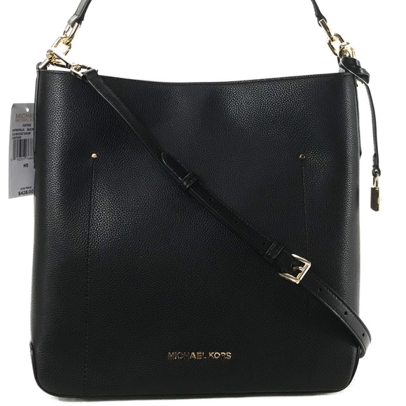 MICHAEL KORS HAYES Large Bucket Leather Bag
